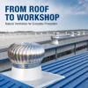 Type Roof Exhaust Fan, Electric, Stainless Steel - view 5