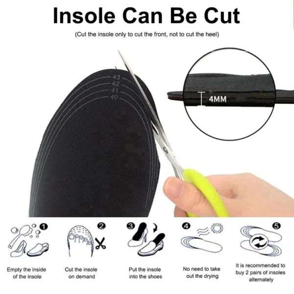 Unisex Winter Warmer, USB, EVA, Shoe Insoles - view 5