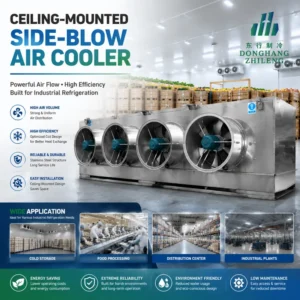 Unit Cooler, Ceiling, 330V, Electric