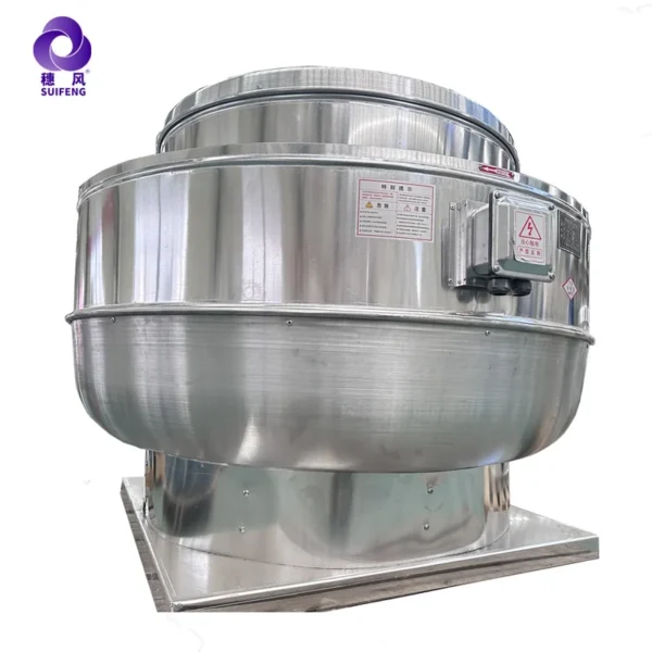 Up-blast Aluminum Roof Fan, IP54, STELLAR, BLAST, 630