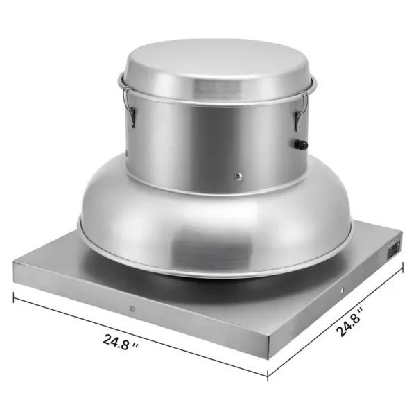 Up-blast Restaurant Exhaust Fan, 2400, CFM, 250W, Roof - view 5