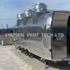 Upblase Exhaust Roof Fan, Electric, Aluminum Alloy - view 4