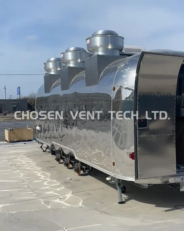 Upblase Exhaust Roof Fan, Electric, Aluminum Alloy - view 4
