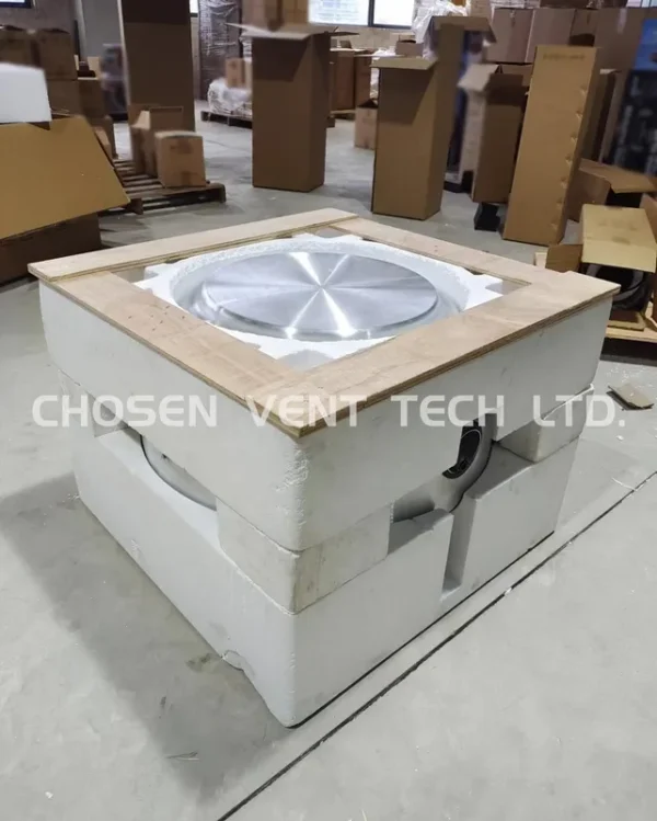 Upblase Exhaust Roof Fan, Electric, Aluminum Alloy - view 6