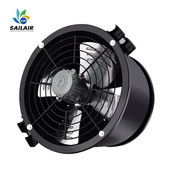 Upblast Axial Fan, 220V, Roof, Cast - view 2