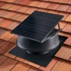 Upblast Roof Exhaust Fan, Waterproof, Solar, Brushless