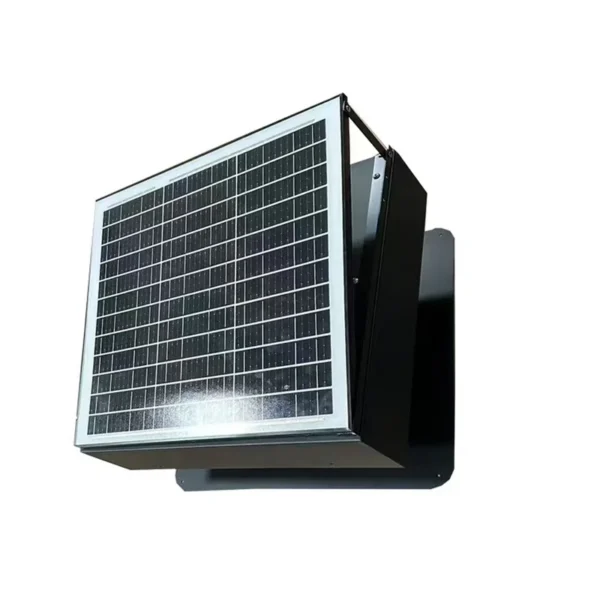 Upblast Roof Exhaust Fan, Waterproof, Solar, Brushless - view 4