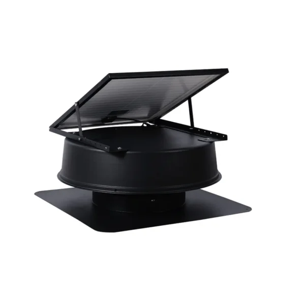 Upblast Roof Exhaust Fan, Waterproof, Solar, Brushless - view 5