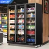 Upright Display Deep Freezer, 220 V, R290 (Propane)