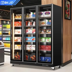 Upright Display Deep Freezer, 220 V, R290 (Propane)