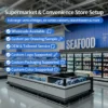 Upright Display Deep Freezer, 220 V, R290 (Propane) - view 5