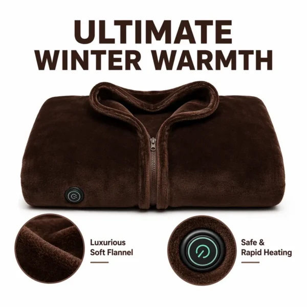 Usb Heating Blanket, 5V, US Plug - view 2