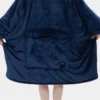 Usb Heating Hoodie Blanket, Flannel, JL02 - view 5