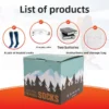 Usb-powered Thermal Foot Warmer, 8000 mAh, cotton - view 4