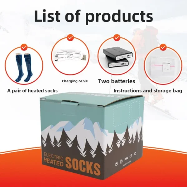 Usb-powered Thermal Foot Warmer, 8000 mAh, cotton - view 4