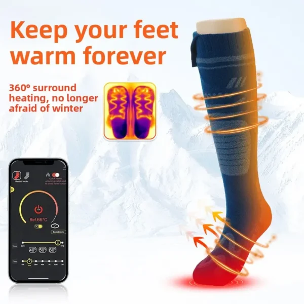 Usb-powered Thermal Foot Warmer, 8000 mAh, cotton - view 5