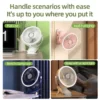 Usb Small Fan, LED, Portable - view 5