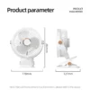 Usb Small Fan, LED, Portable - view 6