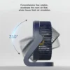 Usb Small Fan, USB+ Battery, Plastic - view 4