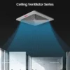 Use Air Ventilation Fan, ABS, Ceiling - view 5