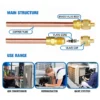 Valve, R410a, 1/4", 5/16'', Copper - view 5