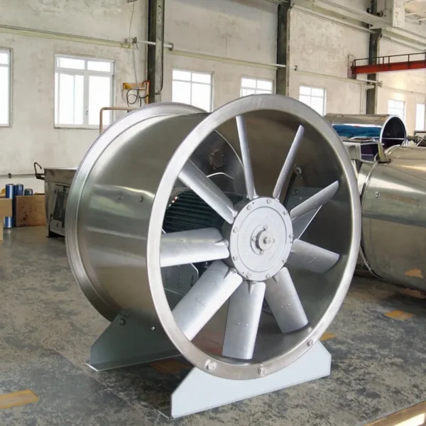 Vane Axial Duct Fan, 500mm, Stainless, Steel, Aluminum - view 5
