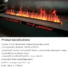 Vapor Fireplace, 3D, LED, 2000mm - view 5