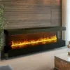 Vapor Steam Mist Fireplace, Steel, 1250mm, 3D - view 3