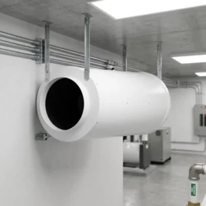Variable Speed Duct Fan, HVAC, 220 V, Corded Electric, Plastic