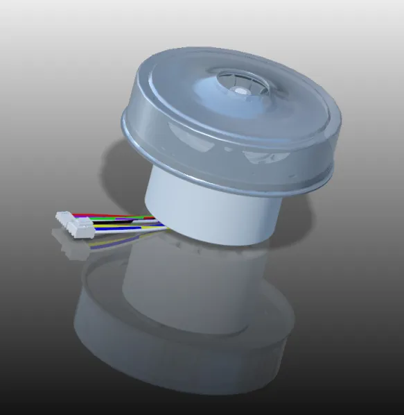 Vdc Car Radiator, 64CFM, Brushless, Centrifugal - view 3
