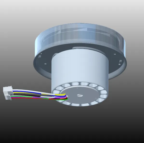 Vdc Car Radiator, 64CFM, Brushless, Centrifugal - view 4