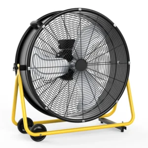 Velocity Industrial Drum Fan, 7700, CFM, 3-Speed, 360