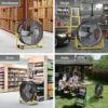 Velocity Industrial Drum Fan, 7700, CFM, 3-Speed, 360 - view 4
