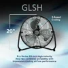 Velocity Large Industrial Fan, 8-24, 3-Speed - view 2