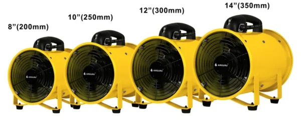 Velocity Portable Air Blower, ONEDRY, SHT-25, Axial - view 5