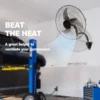 Velocity Wall Mount Fan, 18-Inch, 4000, CFM - view 3