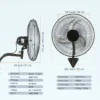 Velocity Wall Mount Fan, 18-Inch, 4000, CFM - view 5