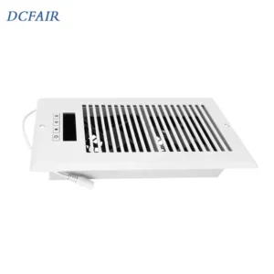 Vent Booster Fan, 4", 10", Plastic, 120