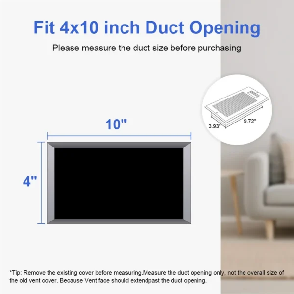 Vent Booster Fan, 4", 10", Plastic, 120 - view 6