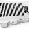 Vent Booster Register Fan, 4"x10", PLC
