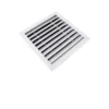 Vent Grille Exhaust Fan, Aluminum, Ceiling, HVAC