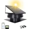 Vent Heat Extractor, 50W, 14'', IP68, Solar