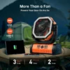 Ventilador Camping Fan, F6, 20000mAh, Portable, LED - view 3