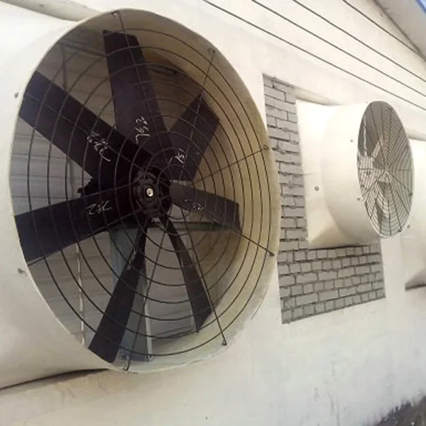 Ventilating Factory Exhaust Fan, Wall, FRP - view 6