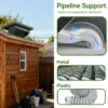Ventilation Attic Exhaust Fan, Solar, Roof, 25W, 12V - view 3