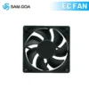 Ventilation Axial Cooling Fan, EC9238, 200mm, 830CFM, 110V - view 2