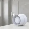 Ventilation Bathroom Exhaust Fan, PVC, 100%, Copper