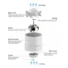 Ventilation Bathroom Exhaust Fan, PVC, 100%, Copper - view 5
