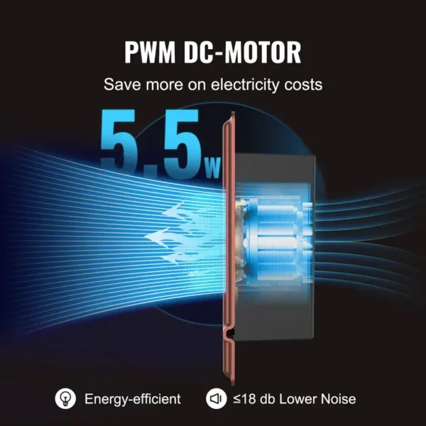 Ventilation Booster Fan, D0100H53I62 - view 4