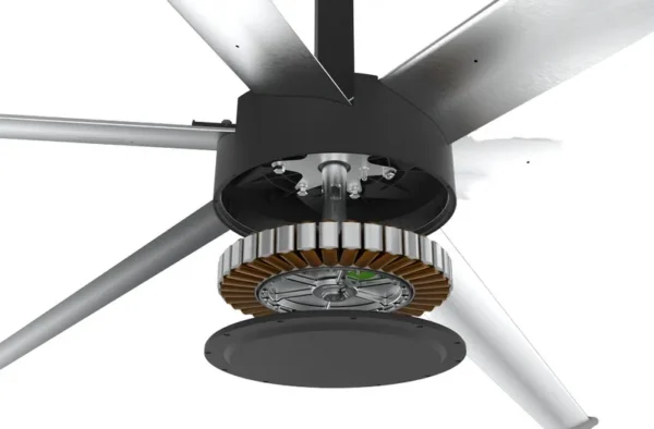 Ventilation Ceiling Industrial Fan, 12ft, 3.6M, HVLS - view 5